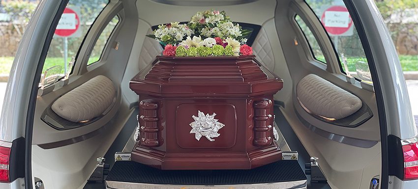 Mercedes-Benz hearse for the final journey
